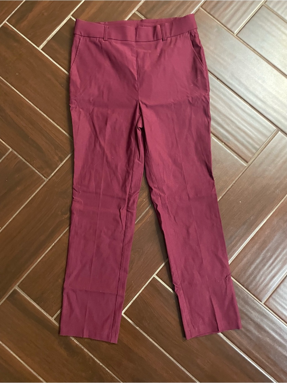 Rafaella burgundy Dress Pants